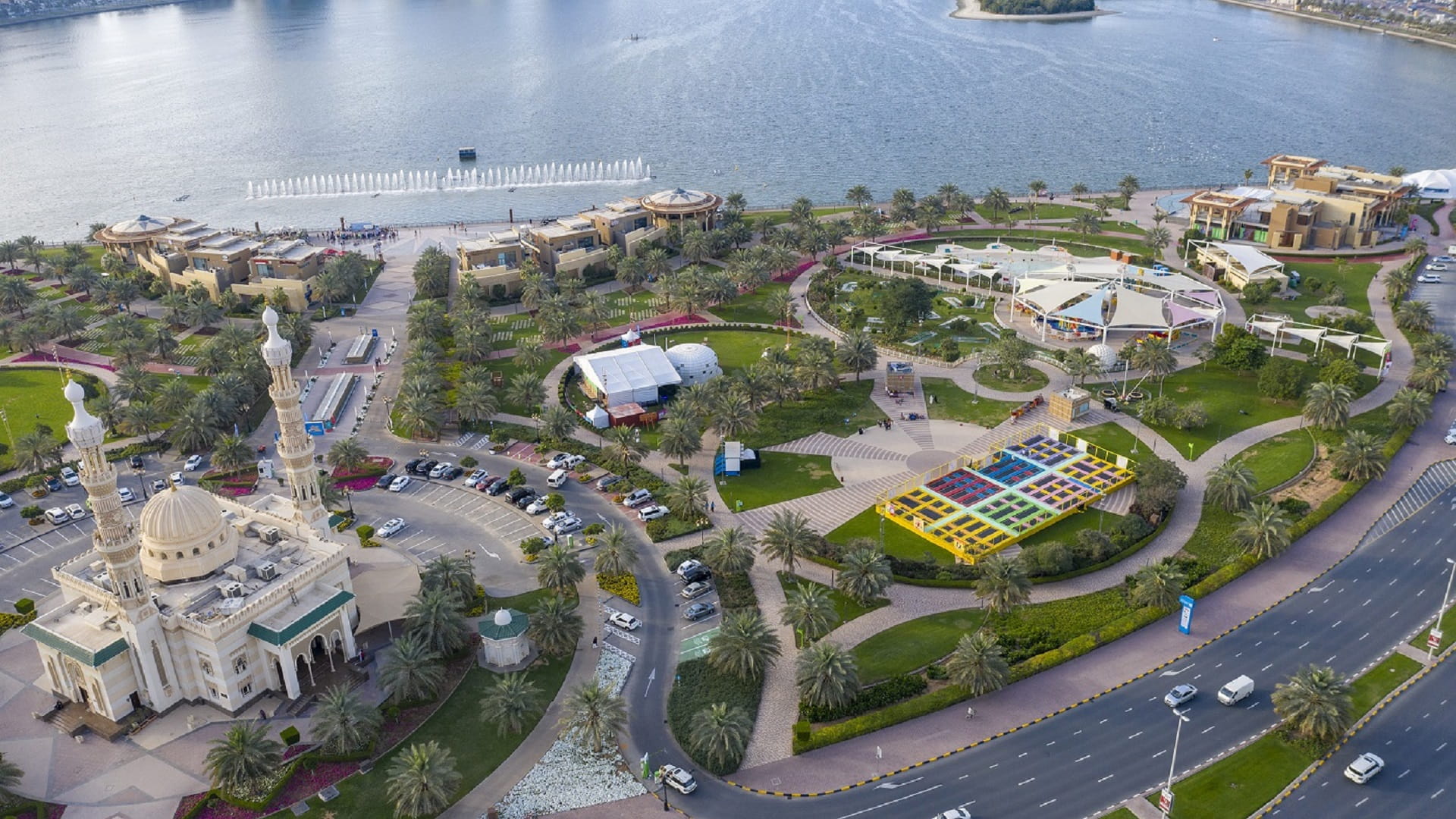 Image for the title: Al Majaz Waterfront to unveil its 1st football field on Saturday 