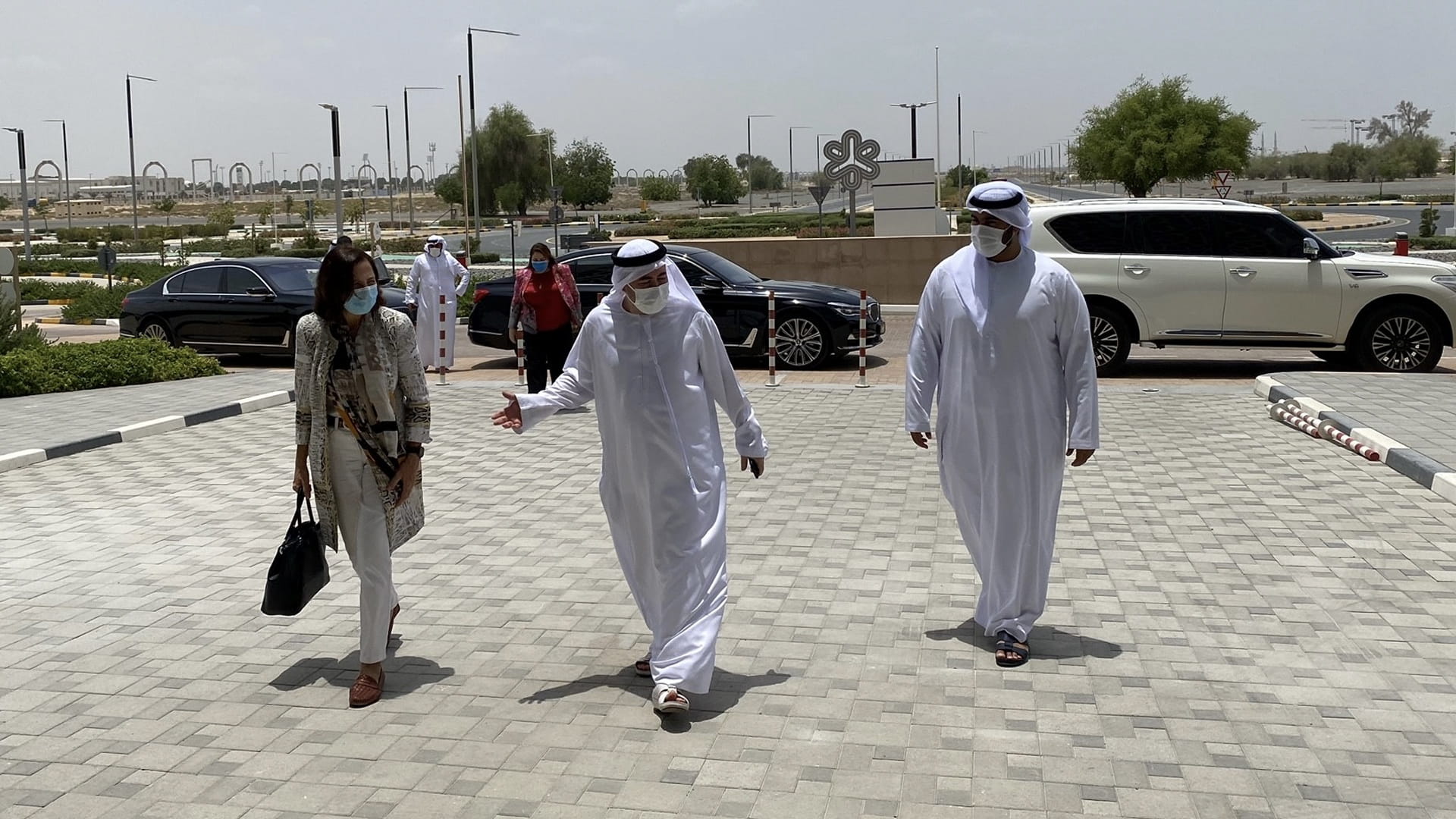 Image for the title: SRTI Park receives a delegation from World Health Organisation 