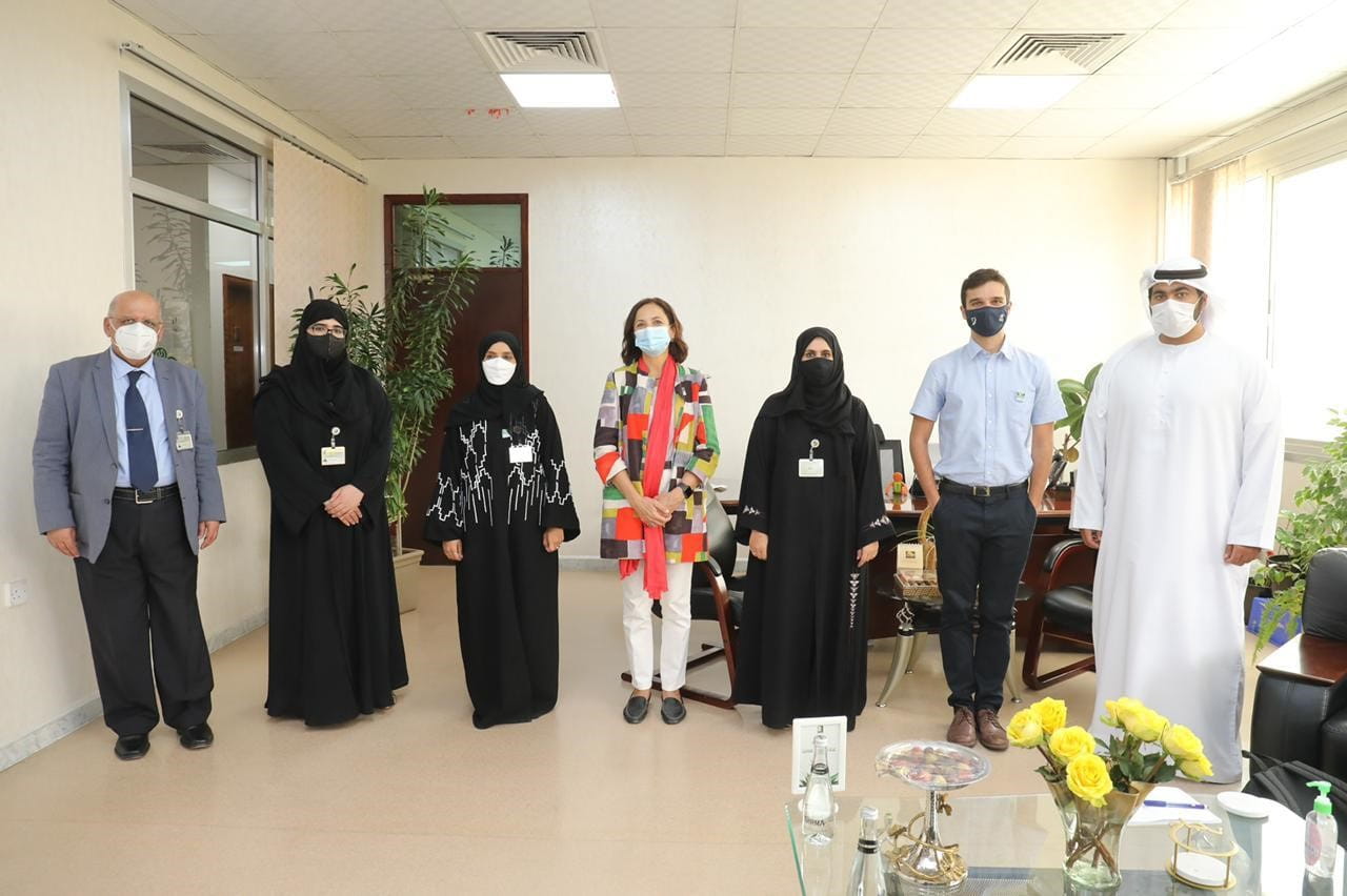 Image for the title: SM receives WHO delegation in framework of ‘healthy cities’ 