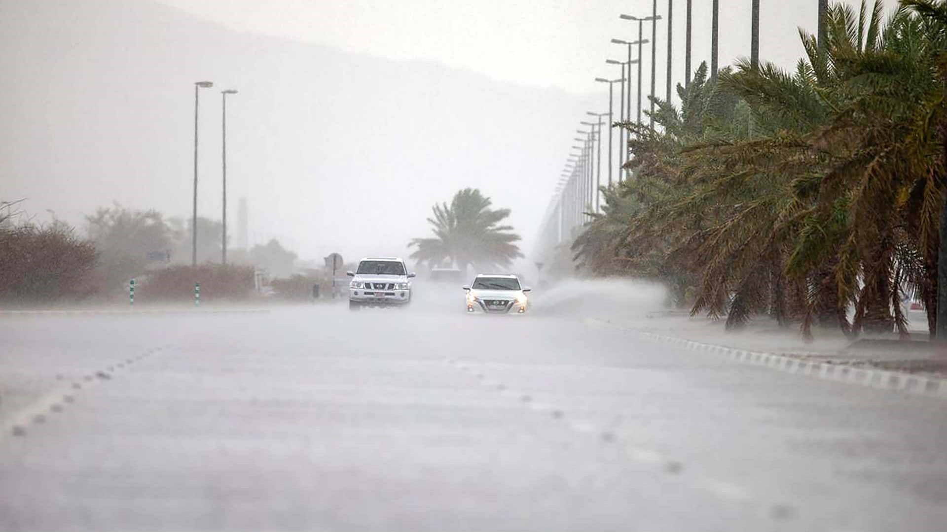 Image for the title: Abu Dhabi Police urge safe driving in adverse weather 