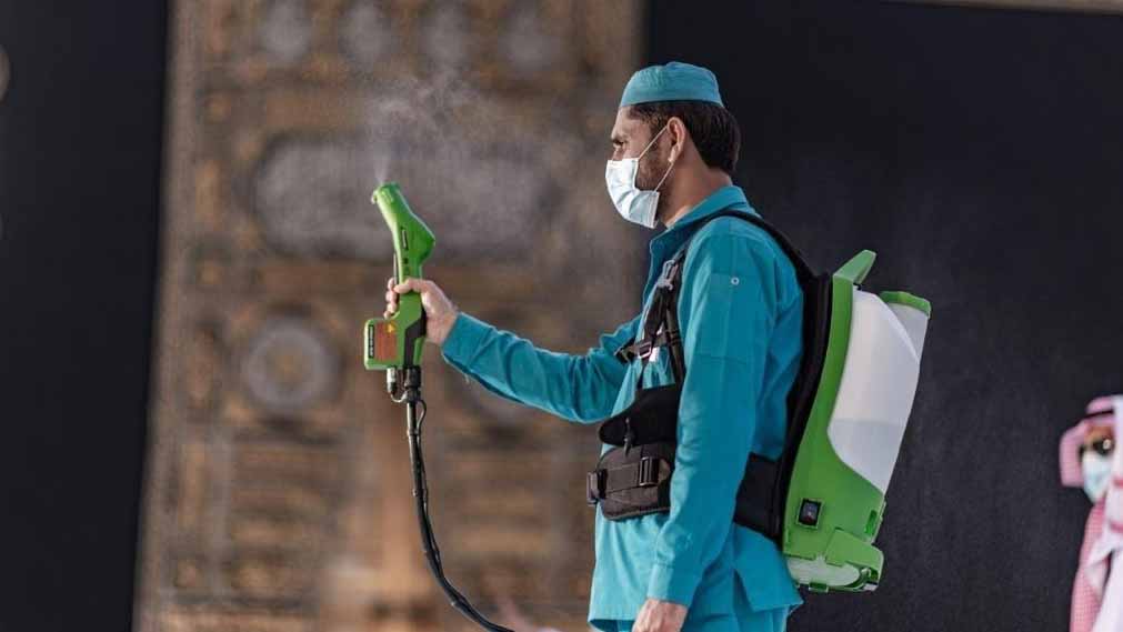 صورة بعنوان: رئاسة شؤون الحرمين: إجراءات احترازية لسلامة قاصدي المسجد الحرام 