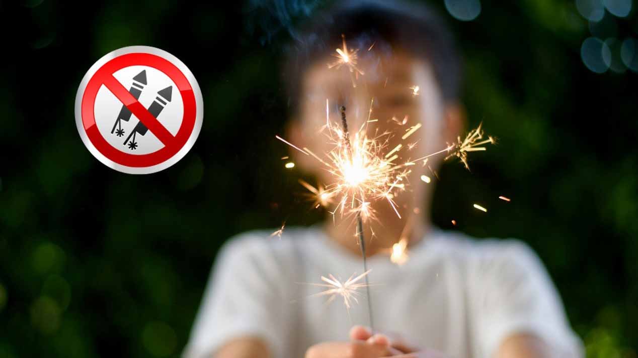 صورة بعنوان: شرطة أبوظبي تحذر من مخاطر الألعاب النارية في العيد 