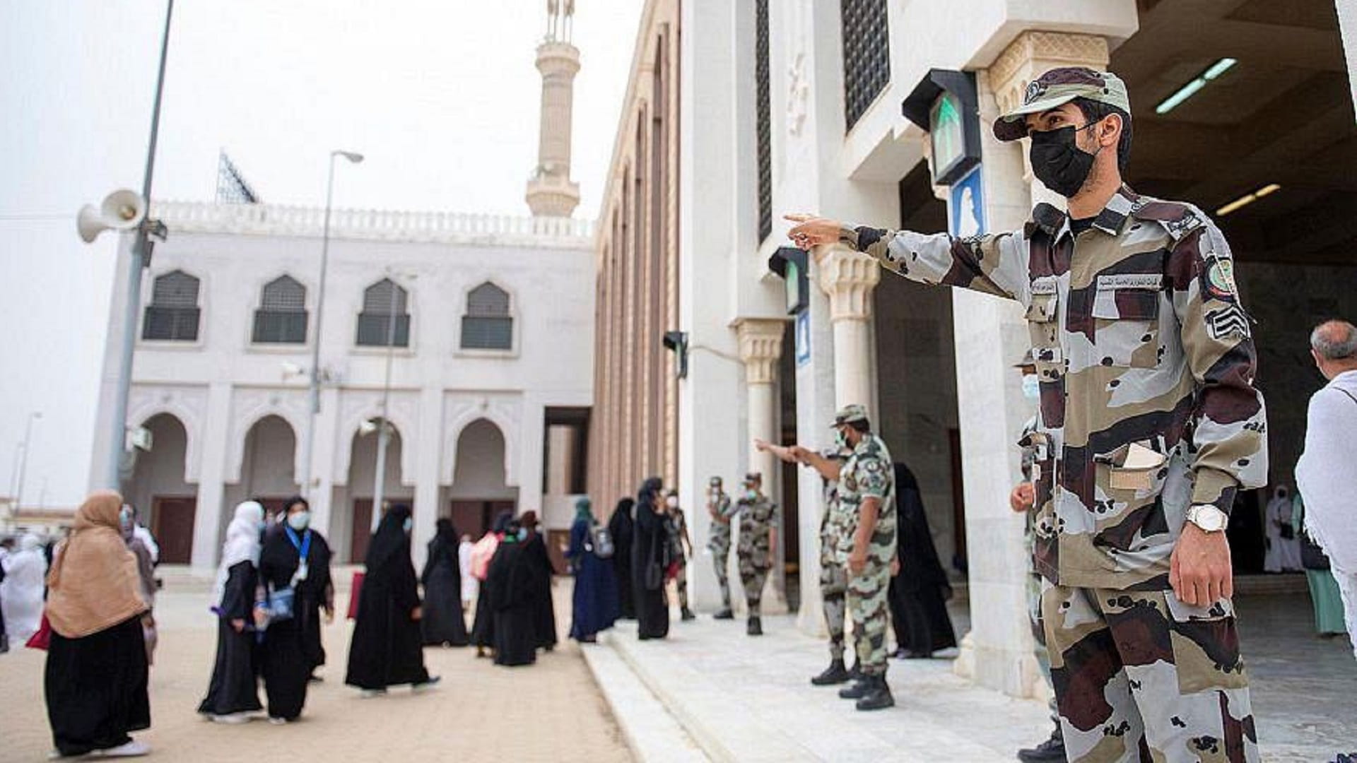 Image for the title: MoIA’s plan at Namirah Mosque for Arafah Day succeeded 