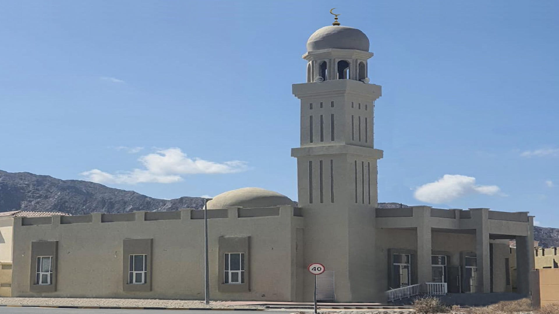 Image for the title: 'Islamic Affairs' opens Al Qurtubi Mosque in Khorfakkan  