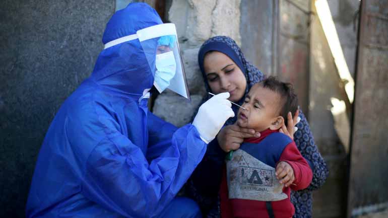 صورة بعنوان: فلسطين تسجل 3 وفيات و59 إصابة جديدة بكورونا 