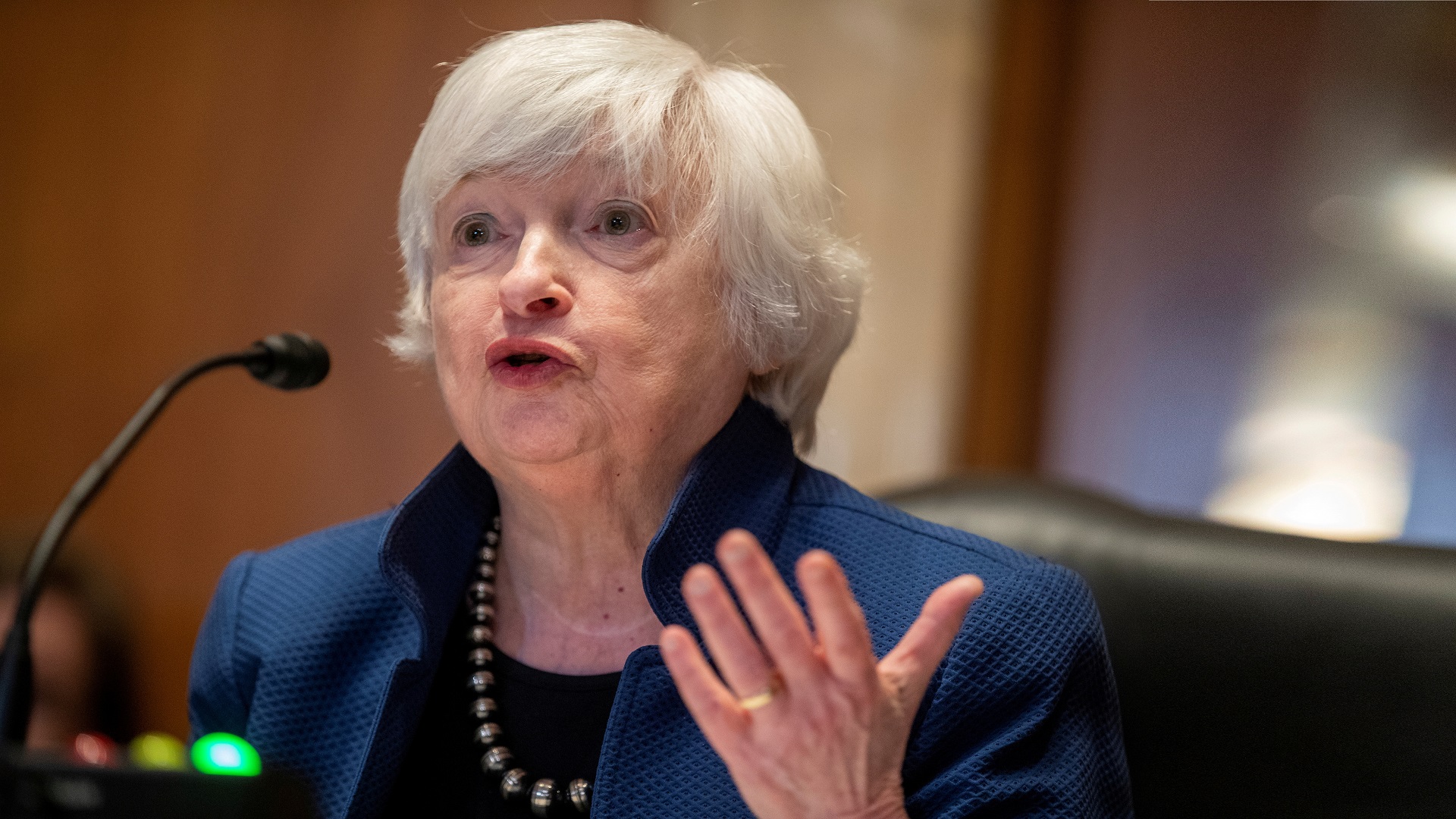 صورة بعنوان: وزيرة الخزانة الأميركية توجه تحذيراً للكونجرس بشأن سقف الدين 