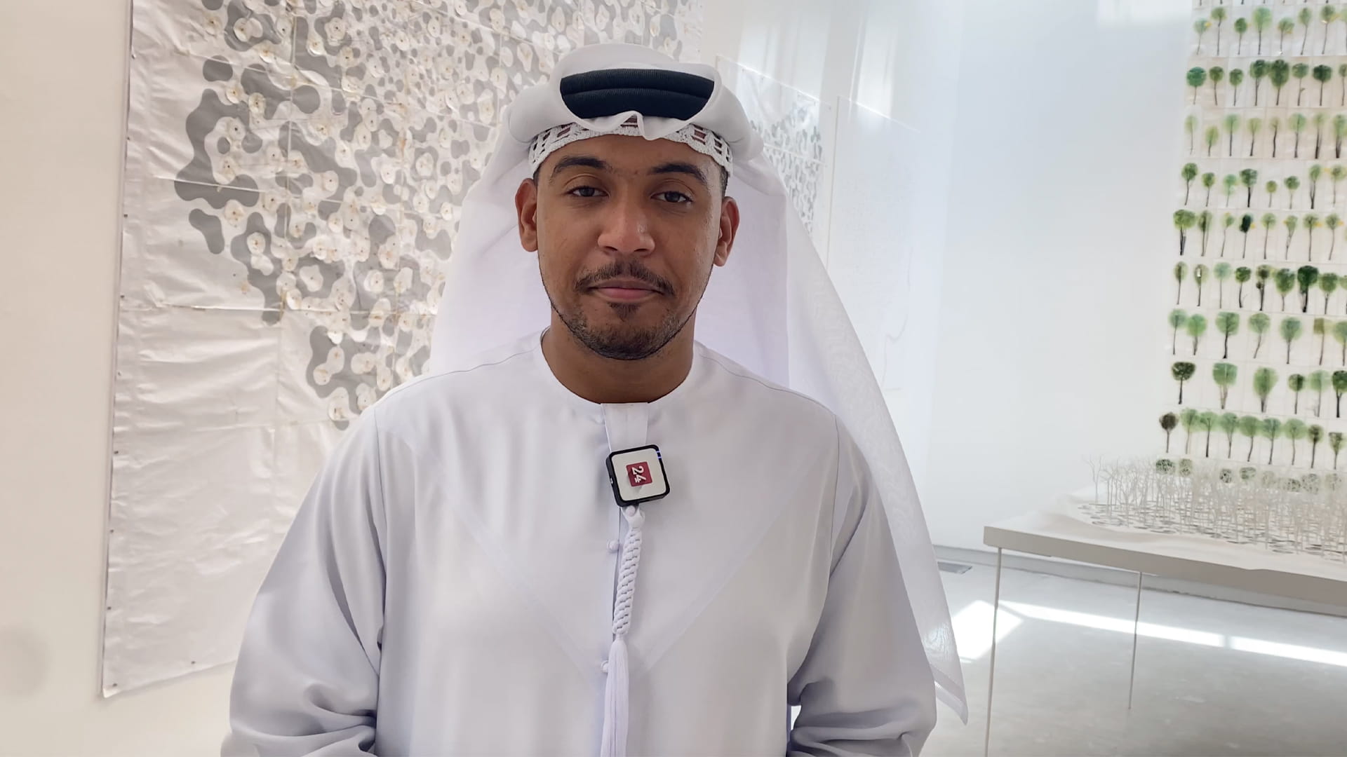 Image for the title: Al Obaidli: SAF displays collections for first time 