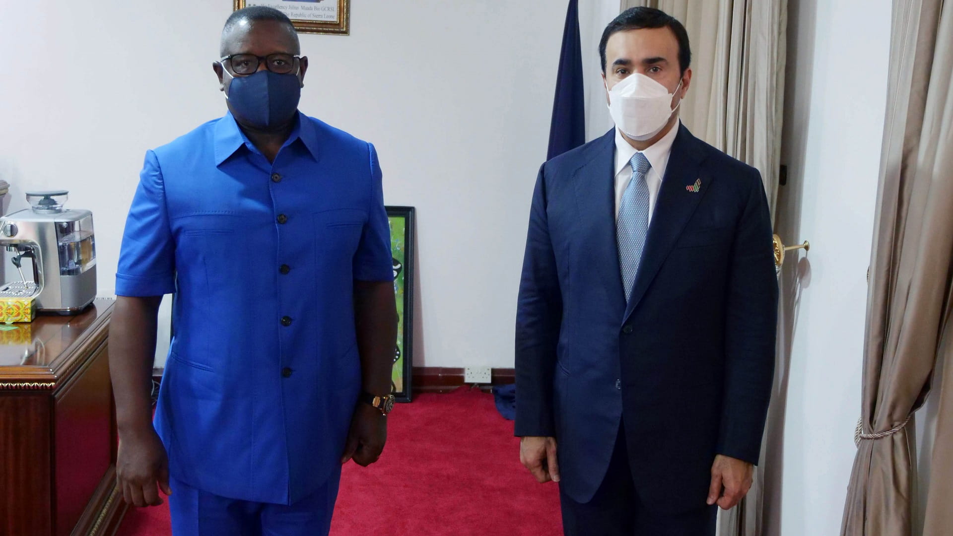 صورة بعنوان: الإمارات وسيراليون تبحثان تعزيز التعاون الأمني والشرطي 