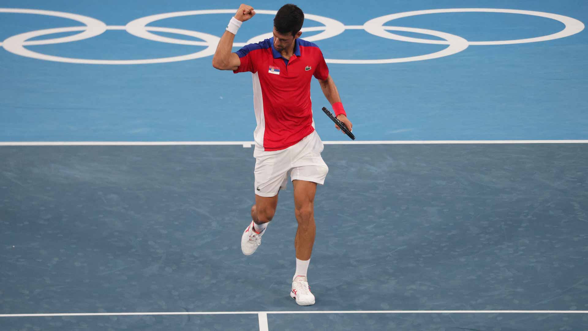 صورة بعنوان: ديوكوفيتش يتأهل للدور الثالث في أولمبياد طوكيو  