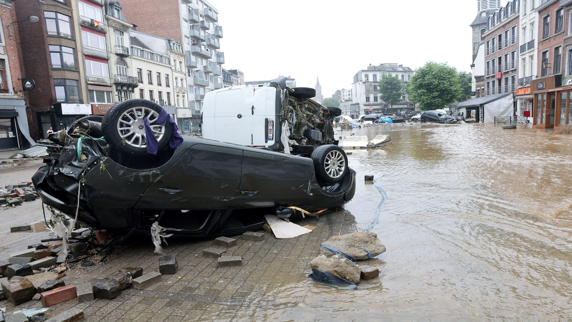 Image for the title: Death toll from floods in Belgium up to 41 people 