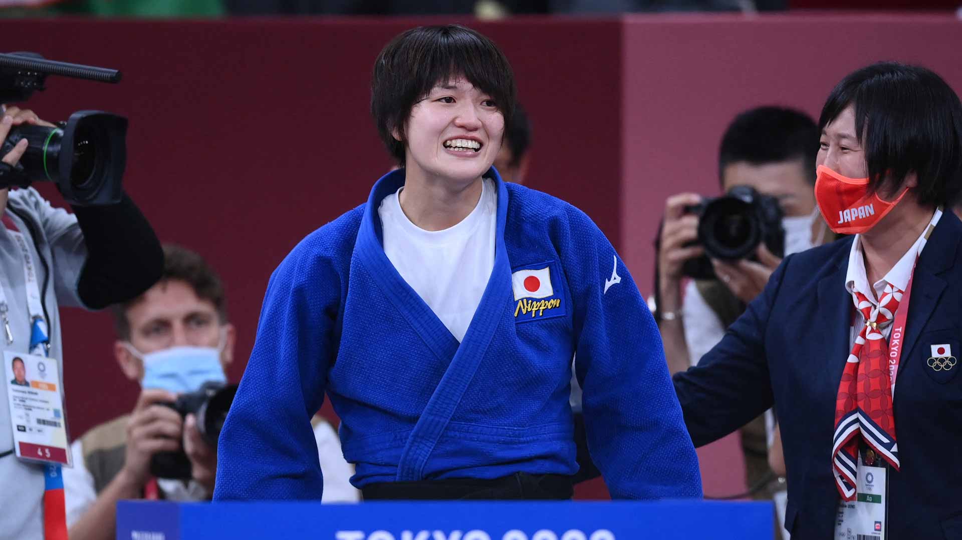 صورة بعنوان: اليابانية شيزورو تخطف ذهبية جودو السيدات في طوكيو 