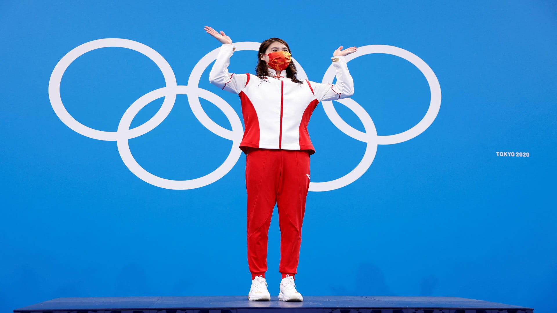 صورة بعنوان: الصينية تشانج يوفي تخطف ذهبية 200 متر فراشة بأولمبياد طوكيو 