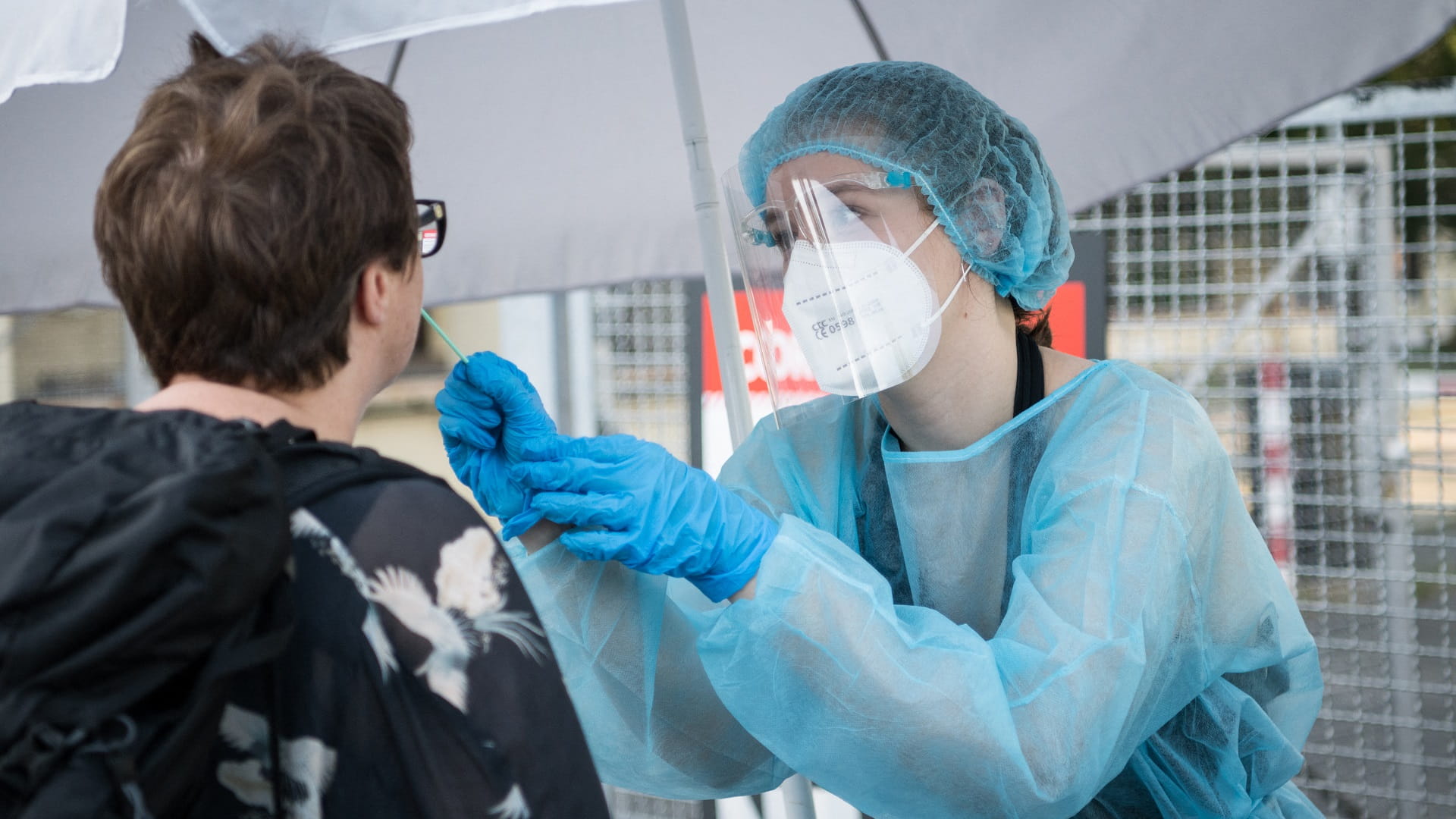 Image for the title: Germany's confirmed coronavirus cases rise by 2,400 