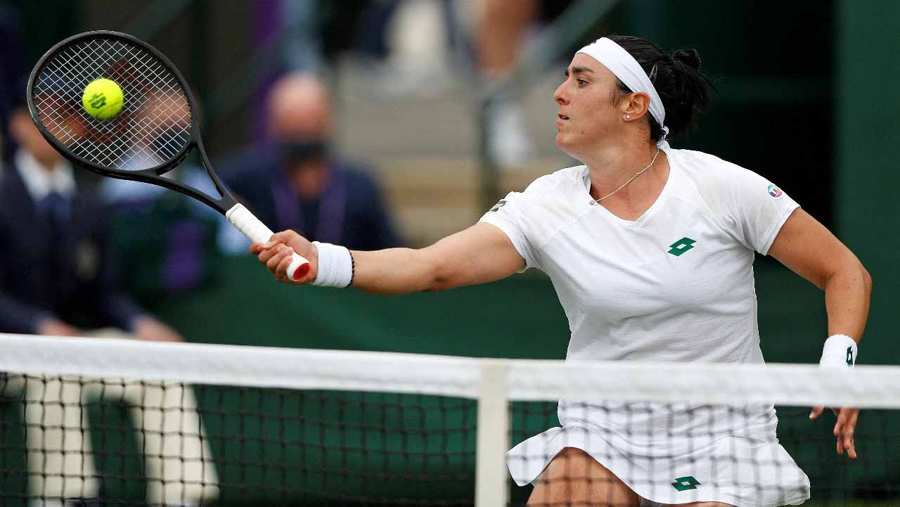 صورة بعنوان: أنس جابر تتأهل للدور الثاني ببطولة ويمبلدون للتنس 