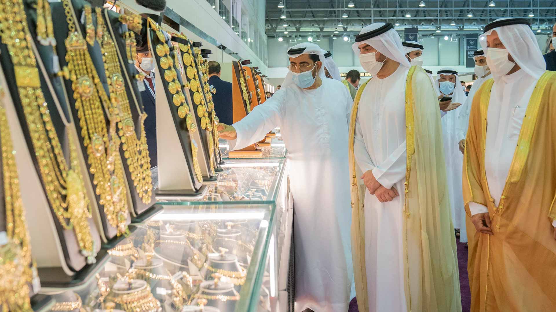 Image for the title: Abdullah bin Salem inaugurates 2nd 'Jewels of Emirates' Show  
