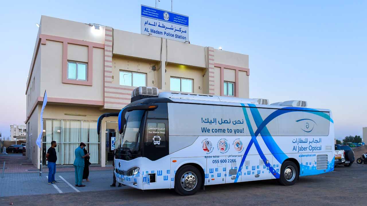 Image for the title: Al Madam Police Station continues providing its traffic services 