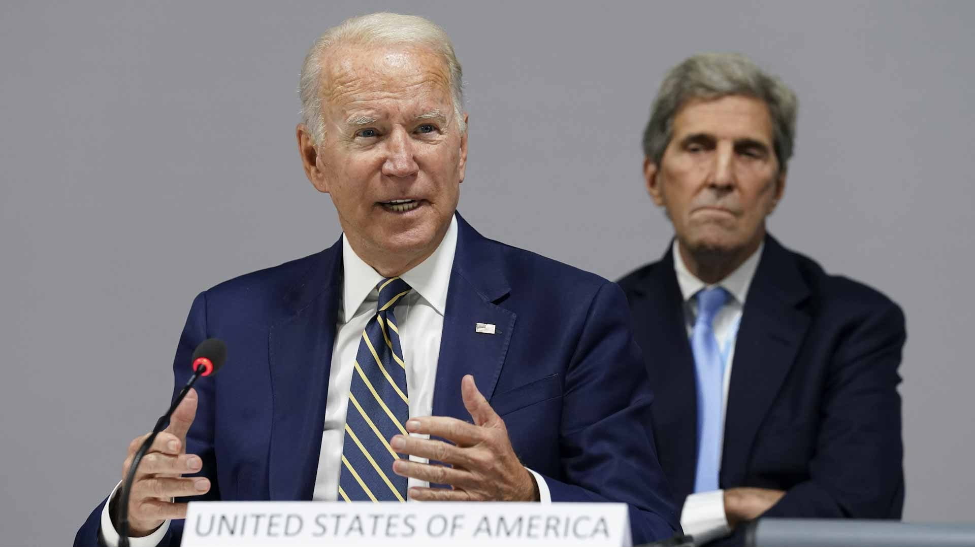 صورة بعنوان: بايدن يعتبر مكافحة التغير المناخي "فرصة رائعة" للاقتصاد 