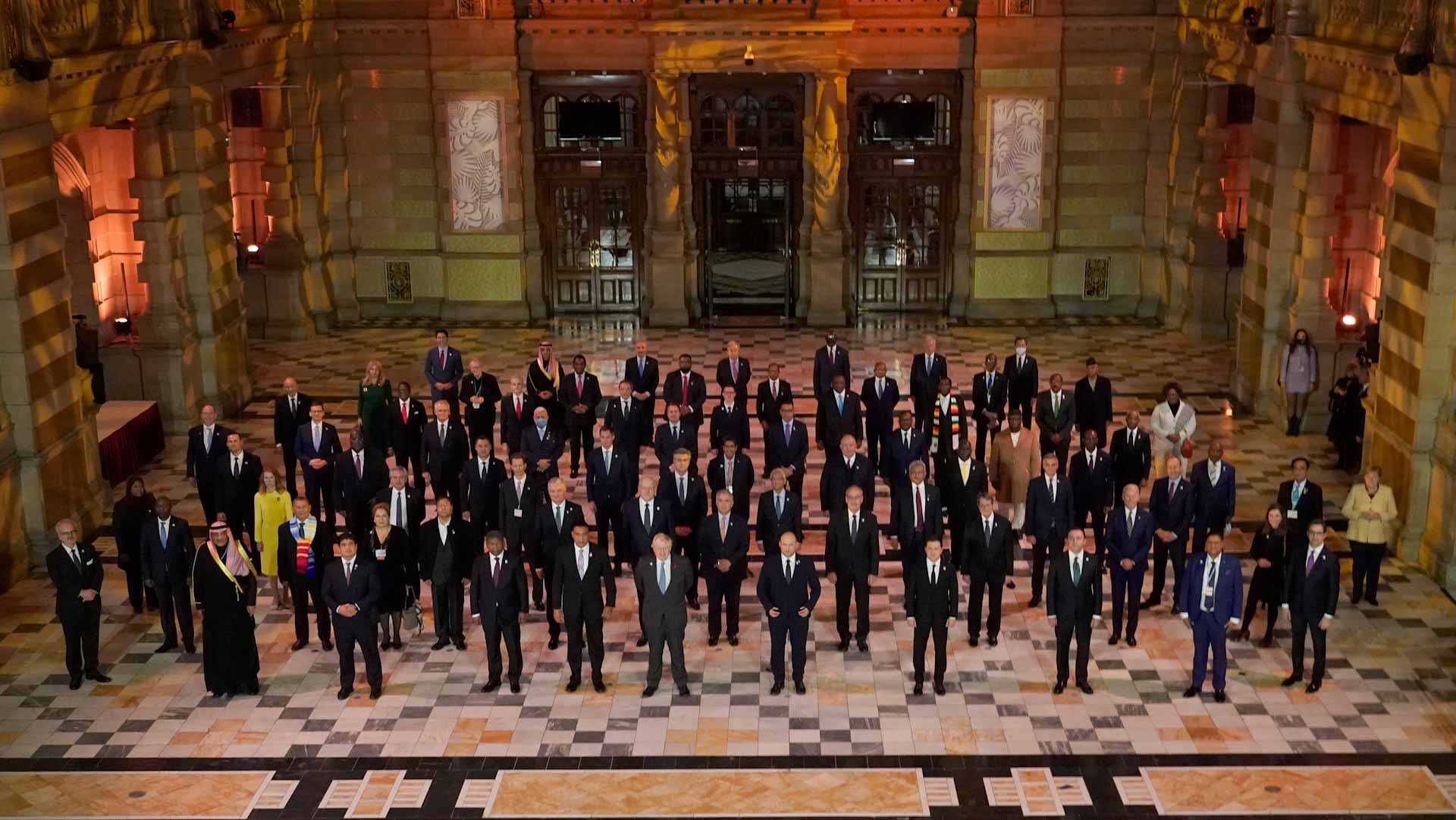 Image for the title: COP26 leaders vow new drive to save forests 