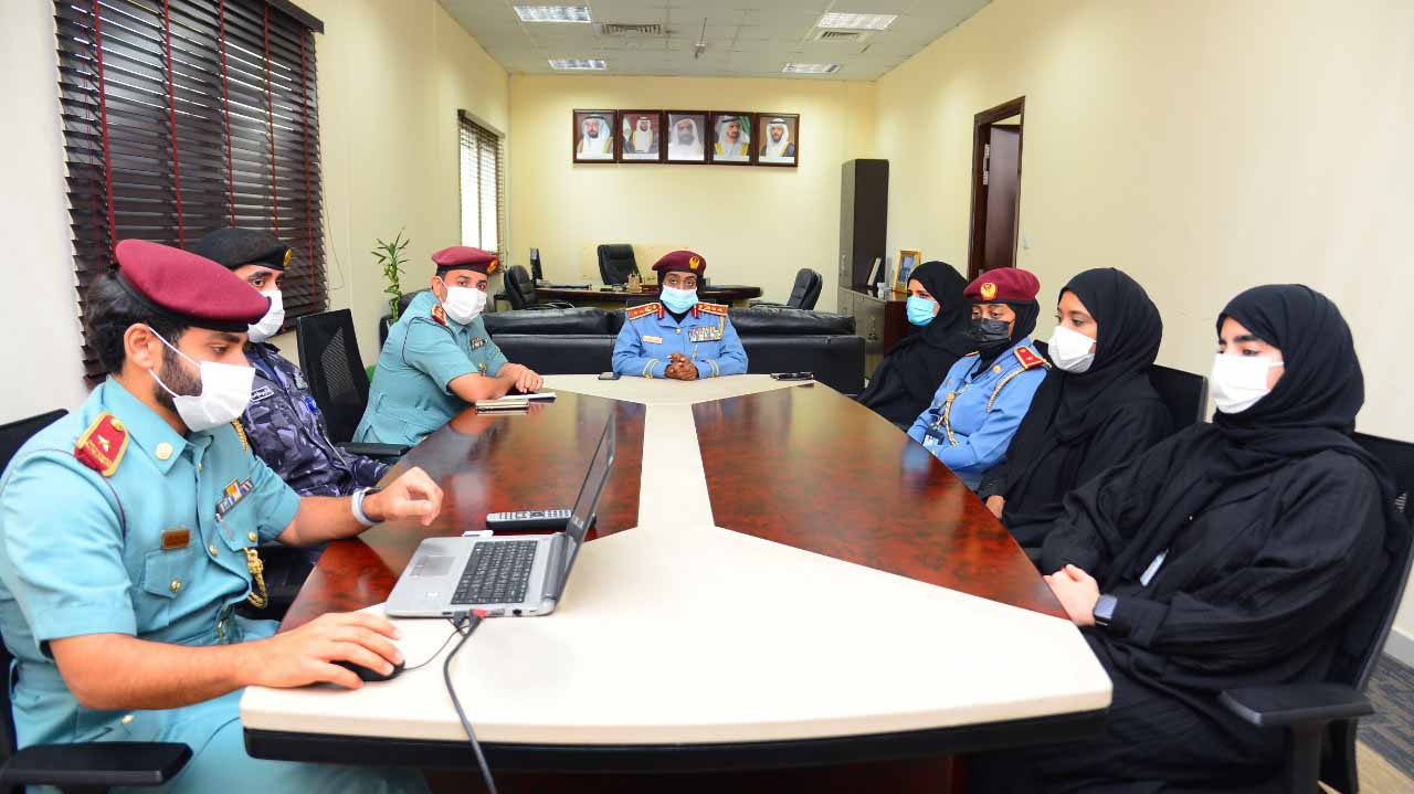 Image for the title: Sharjah Police launches the "Pre-release Centre" project 