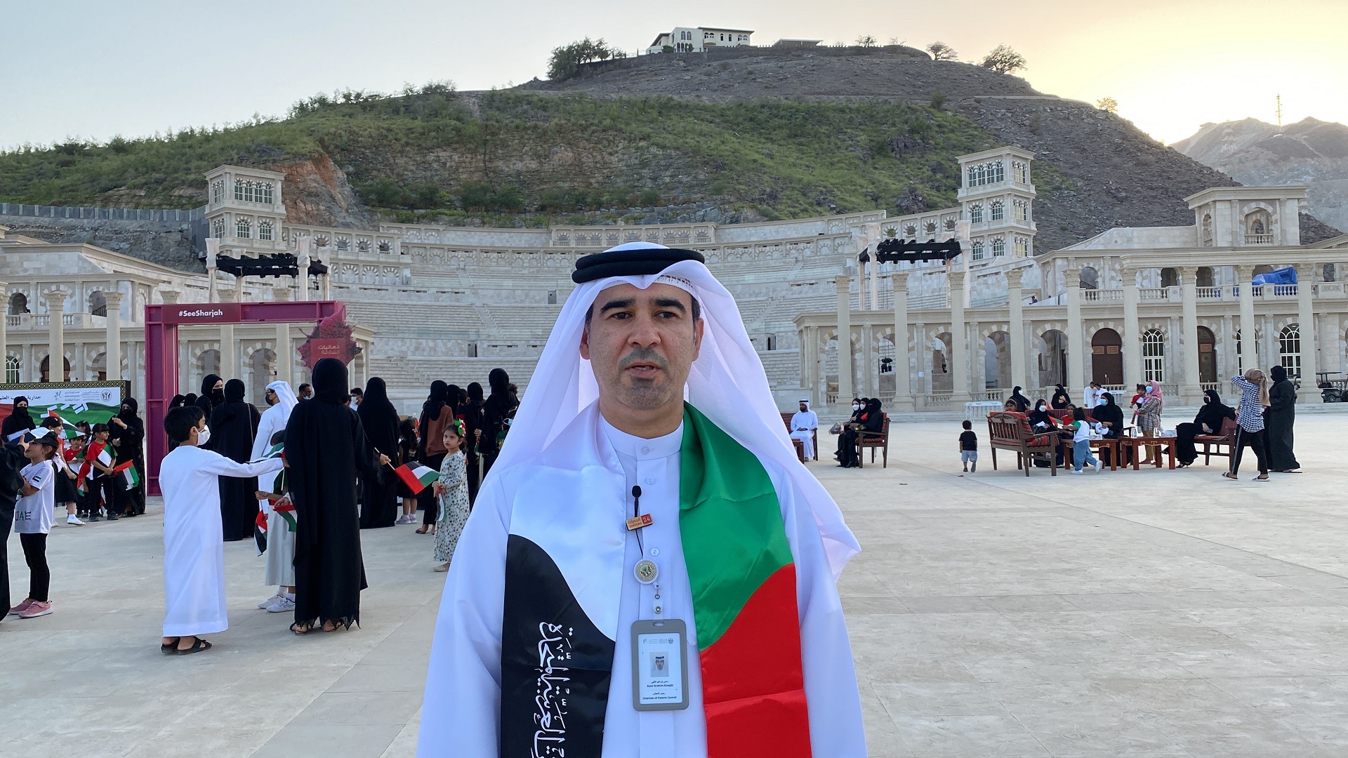 Image for the title: Sami Al Naqbi: Khorfakkan Parents Council celebrates Flag Day 