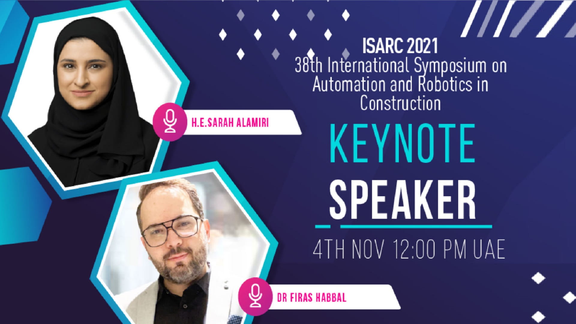 صورة بعنوان: سارة الأميري: دور متميز للإمارات في صناعة تكنولوجيا البناء 