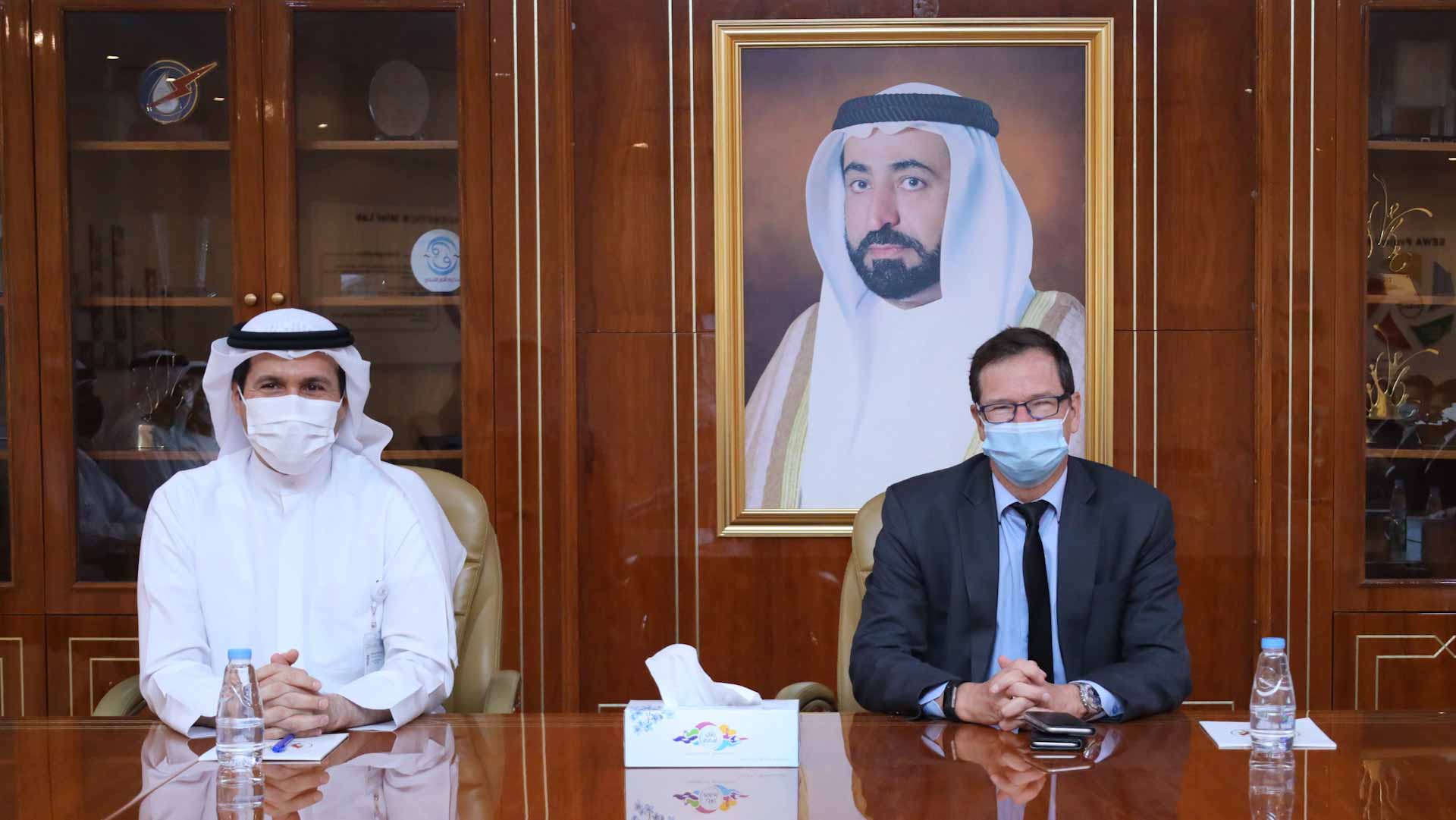 صورة بعنوان: كهرباء الشارقة تبحث التعاون مع فنلندا في مجالات مشروعات المياه 