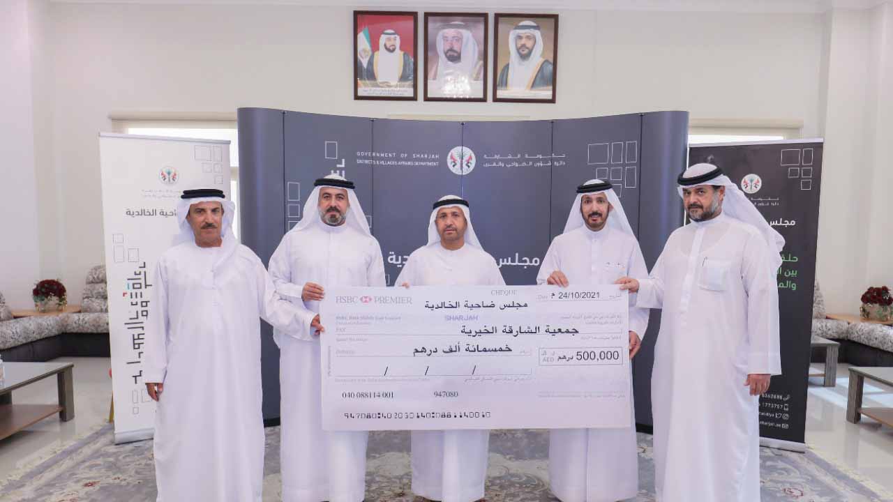 Image for the title: AKSC donates half a million dirhams to SCI 