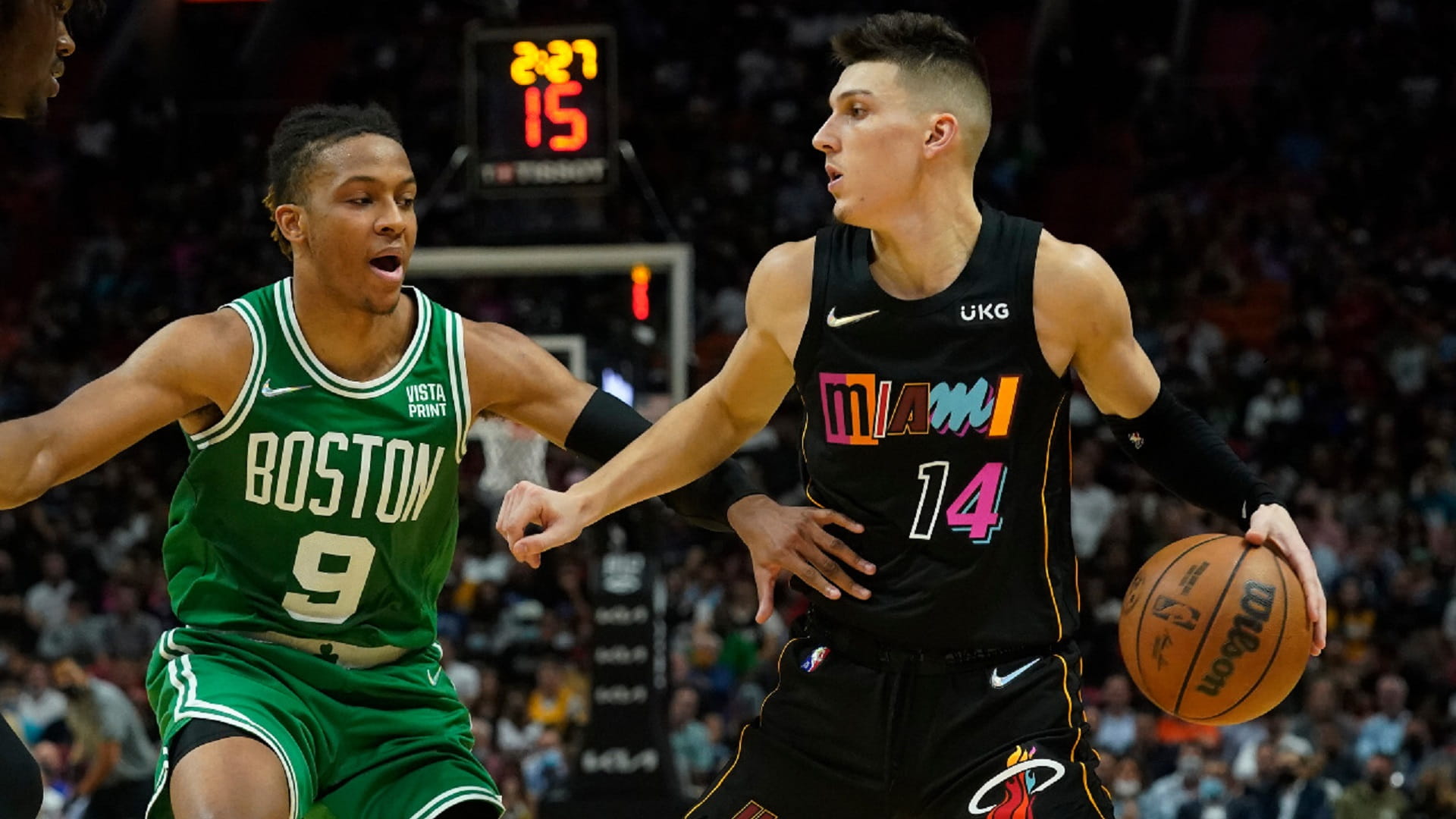 صورة بعنوان: ميامي يسقط للمرة الأولى على أرضه هذا الموسم بالسلة الأميركية  