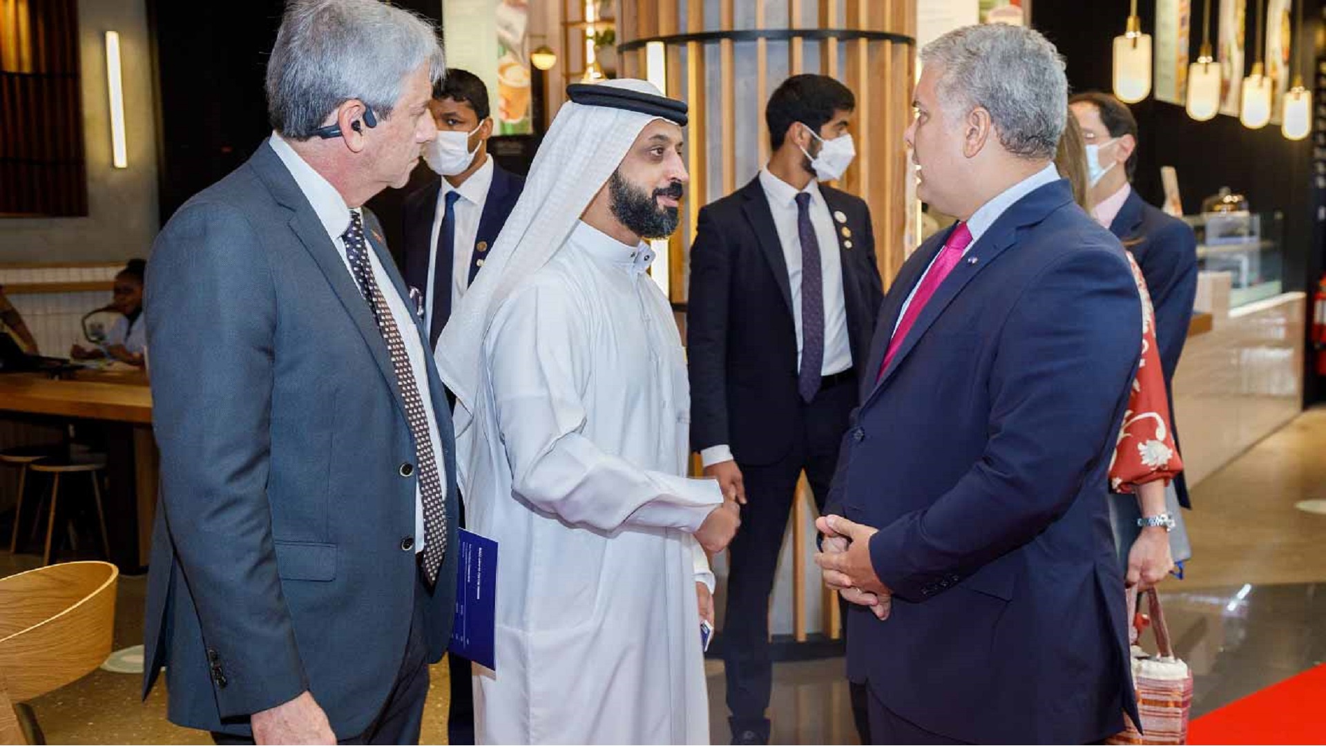 Image for the title: DMCC welcomes Colombia Pres. to Dubai to promote bilateral trade 