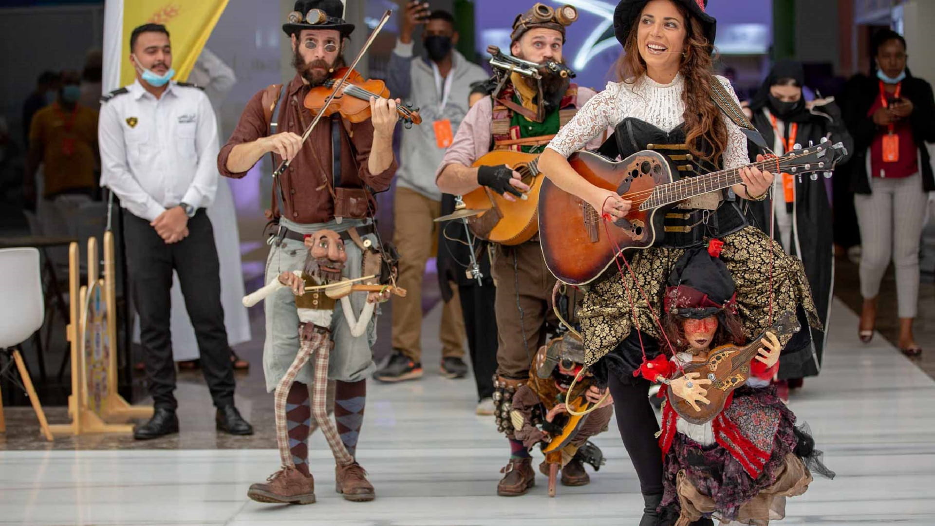 Image for the title: SIBF visitors on a folkloric journey into EU countryside 