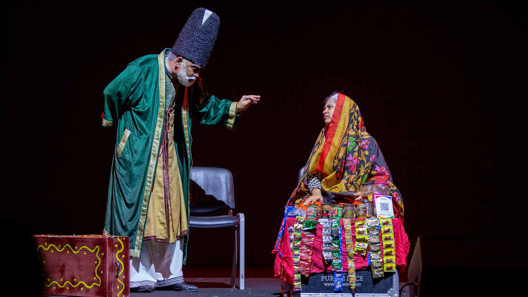 Image for the title: ‘Ghalib in New Delhi’ wows packed audience at SIBF 2021 