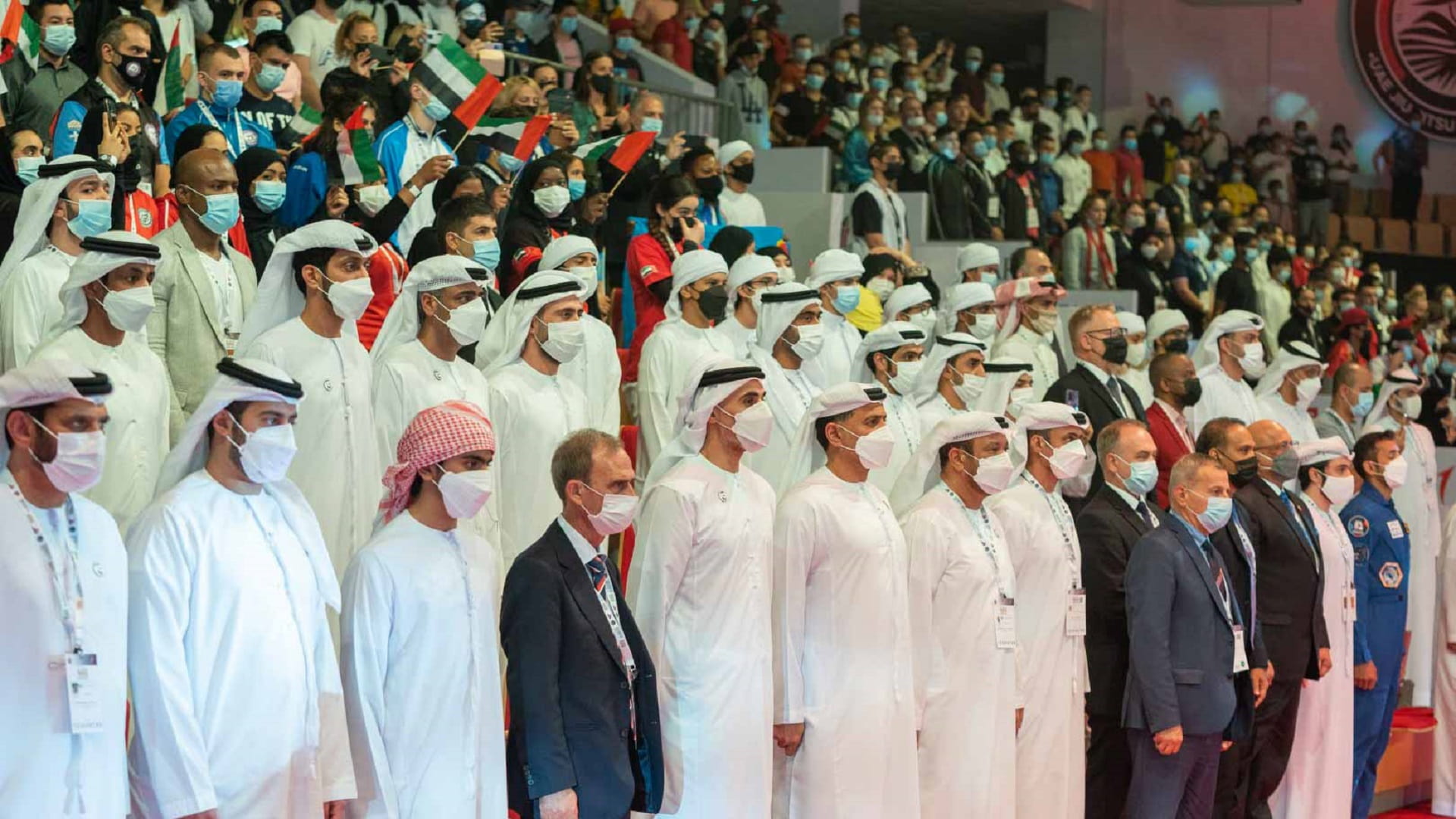 Image for the title: Khaled bin Mohamed attends World Jiu-Jitsu Championship opening 