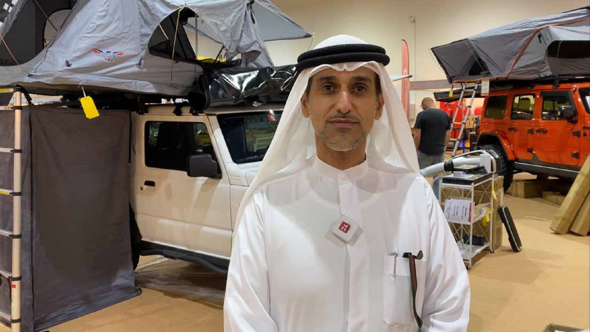 Image for the title: Al Midfa: Large participation in 3rd "Adventure & Camping" exhib. 