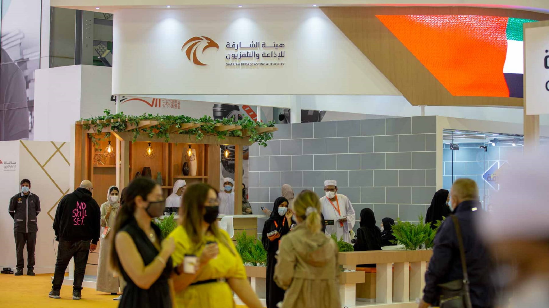 Image for the title: SBA covers SIBF’s activities, hosts its senior guests  