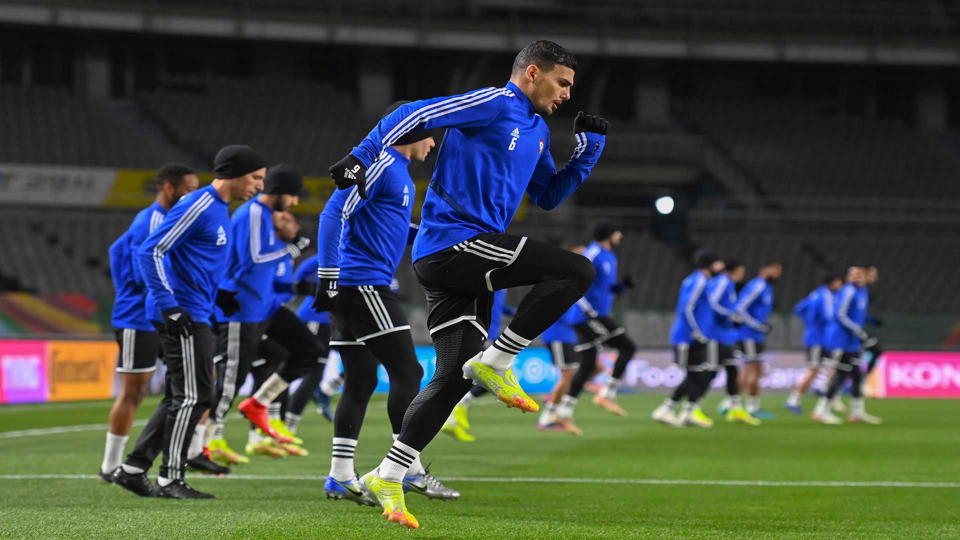 صورة بعنوان: منتخب الإمارات يؤكد جاهزيته لموقعة كوريا الجنوبية بمشوار التصفيات 