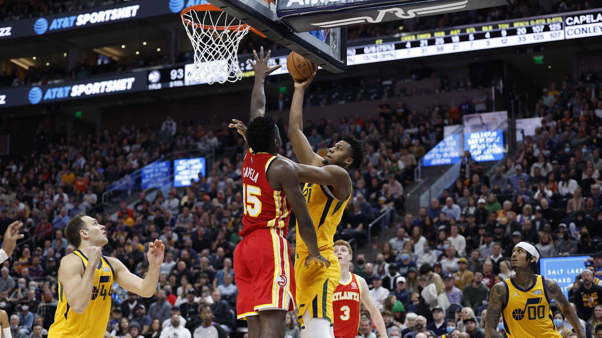 صورة بعنوان: يوتا جاز يتخطى أتلانتا هوكس في دوري السلة الأميركي    