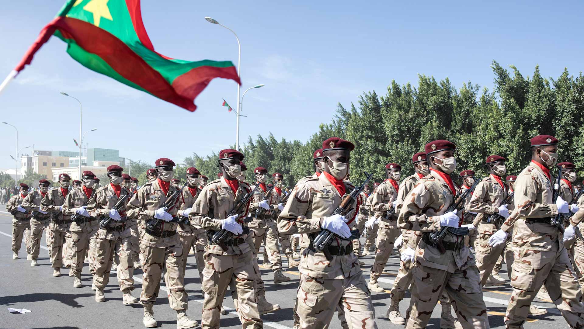 صورة بعنوان: اختتام مناورات عسكرية موريتانية أميركية مشتركة 