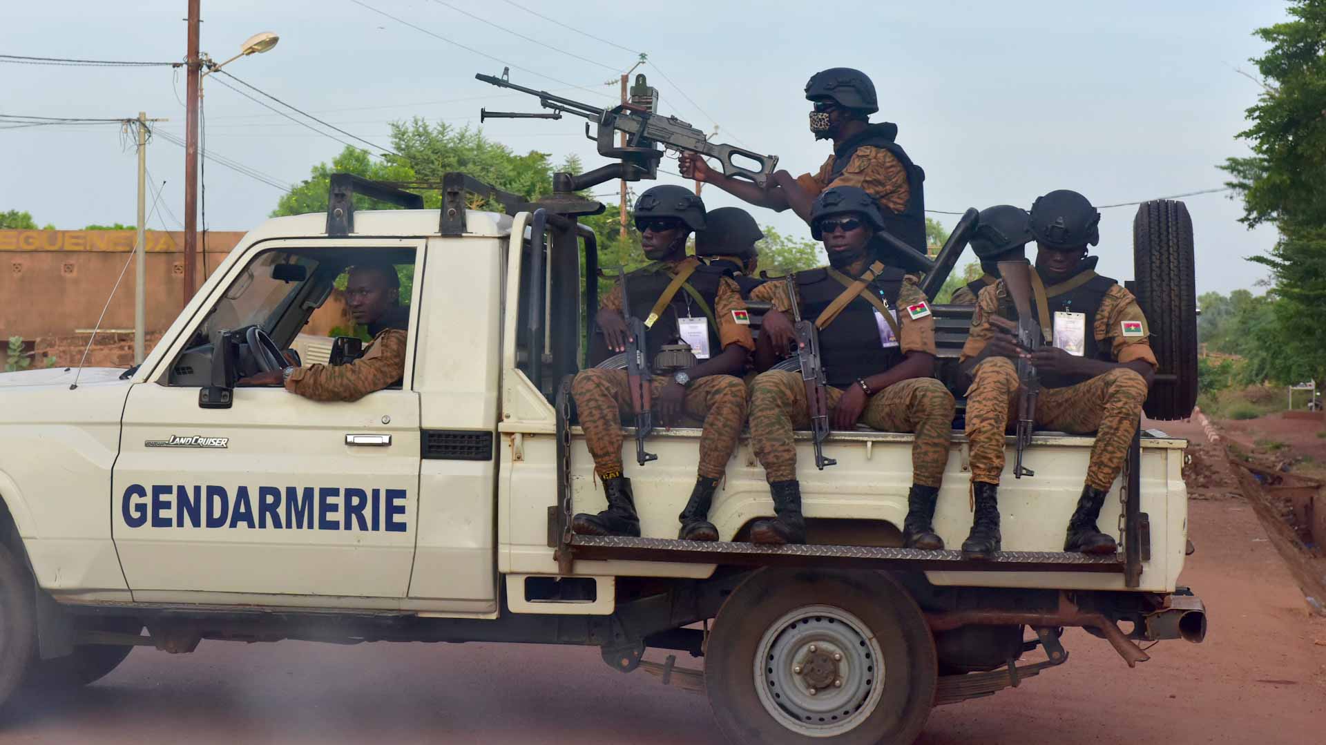 Image for the title: Seven policemen killed in attack in Burkina Faso 