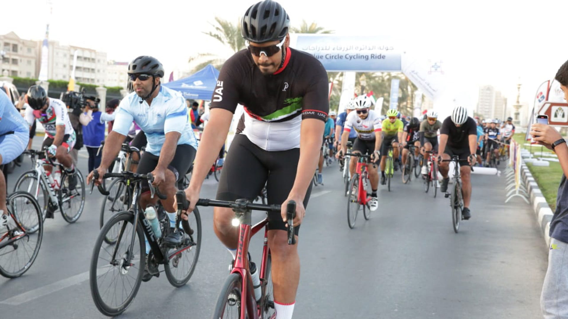 صورة بعنوان: "أصدقاء مرضى السكري" تنظم فعالية الدائرة الزرقاء للدراجات الهوائية 