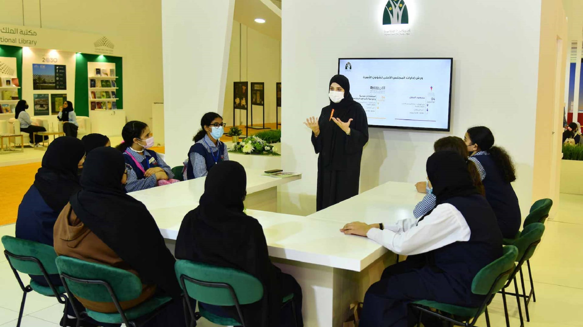 Image for the title: CSD organises creative workshops for SIBF children 