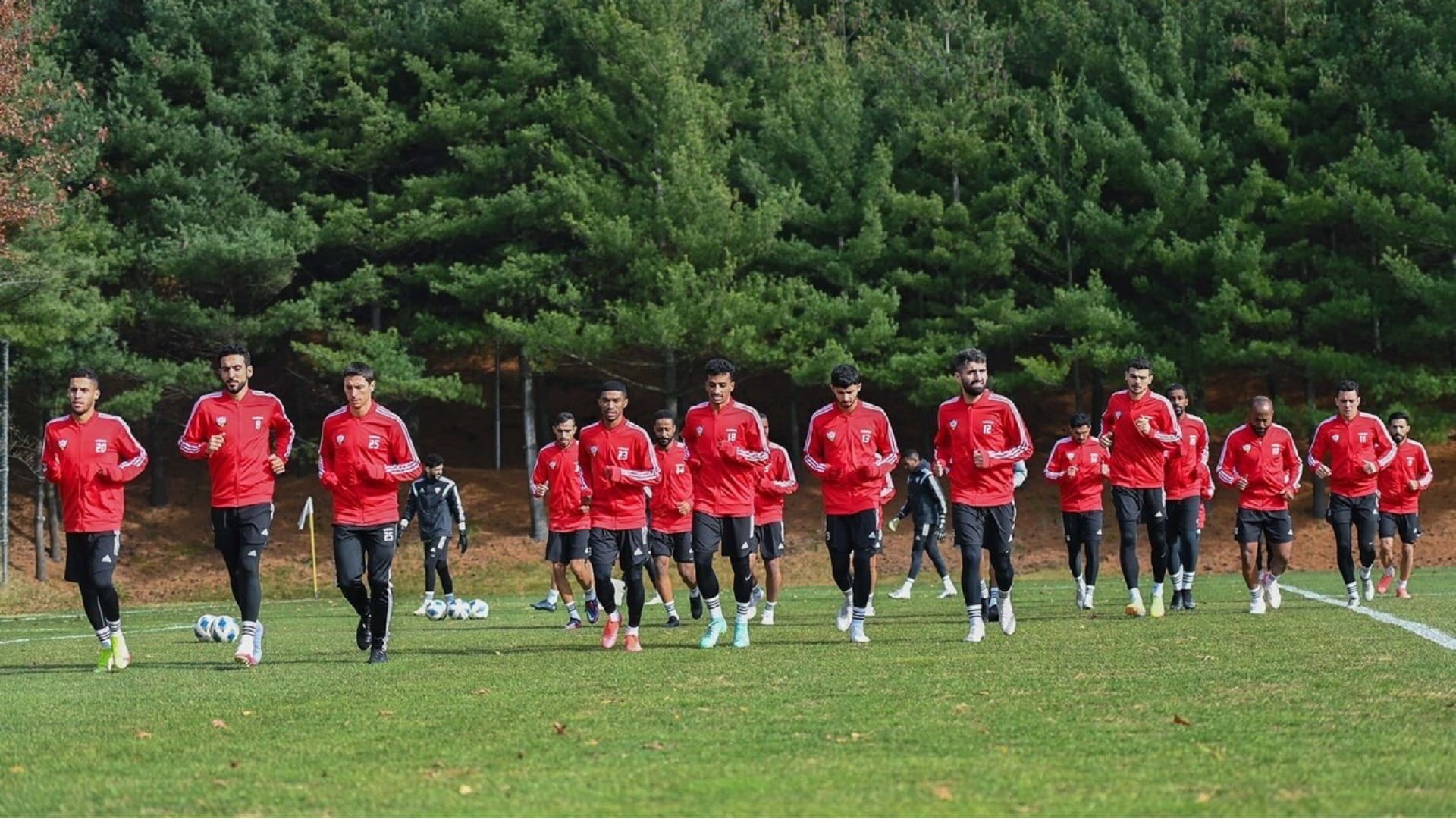 صورة بعنوان: "الأبيض" يغادر إلى بيروت لمواجهة لبنان في تصفيات كأس العالم 