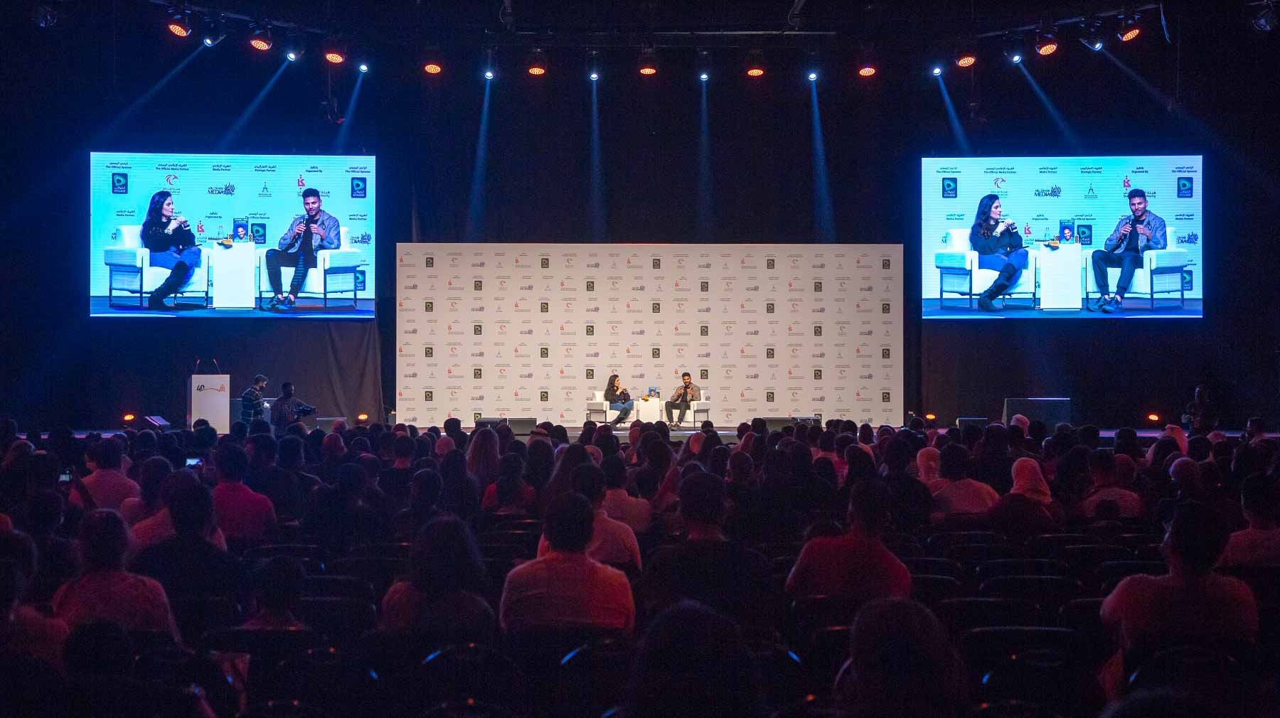 Image for the title: Jay Shetty shows SIBF 2021 audience how to live a happier 