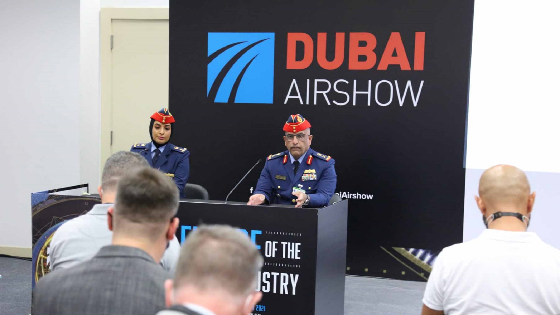 Image for the title: MoD concludes deals worth AED 5 bln on first day of Dubai Airshow 