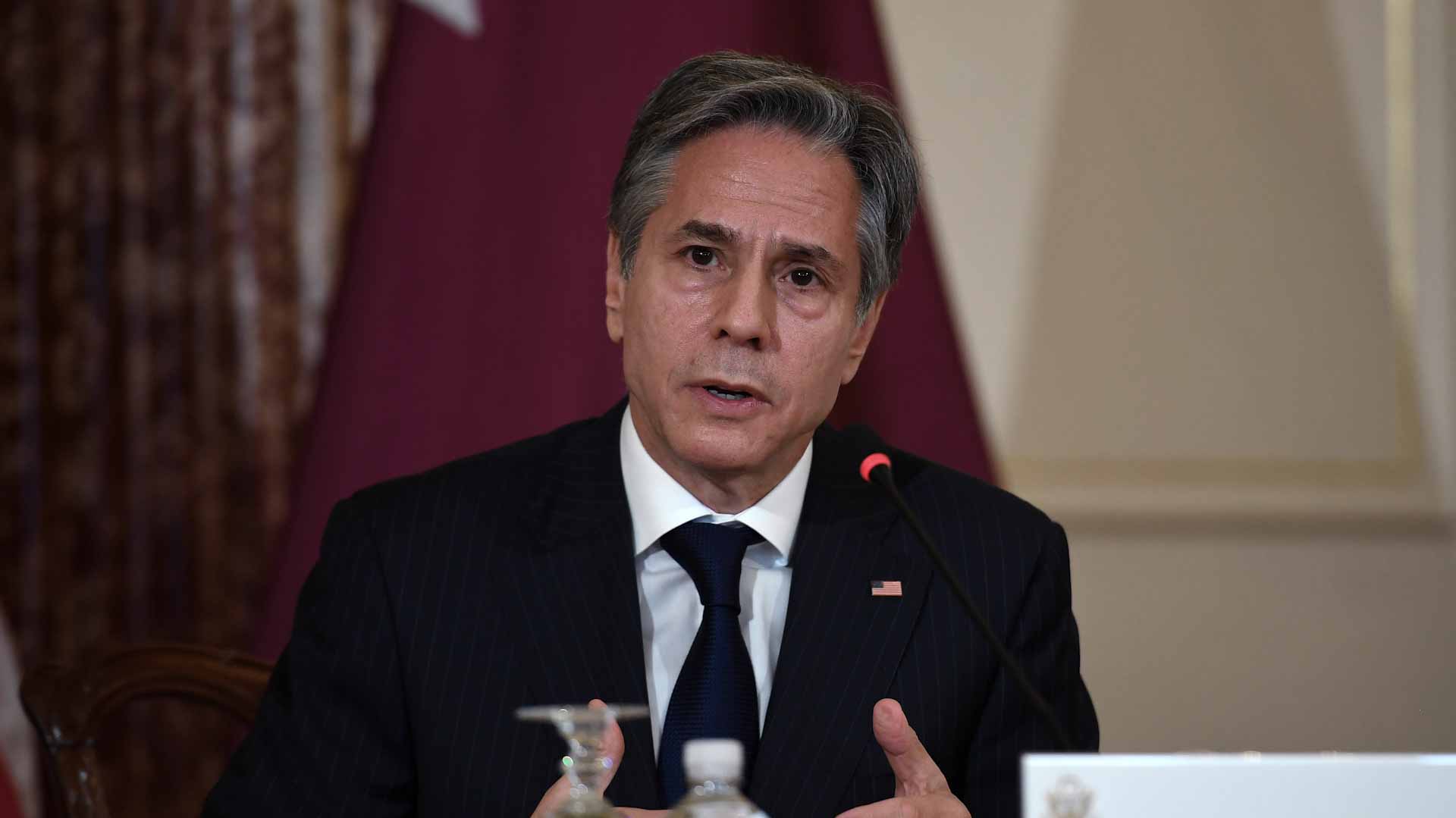 Image for the title: US, France discuss 'concerning Russian military ' in Ukraine 