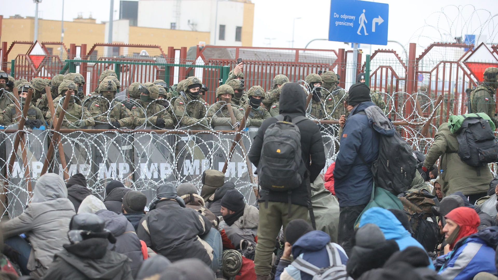 Image for the title: Belarus denies allegations of engineering migrant crisis 