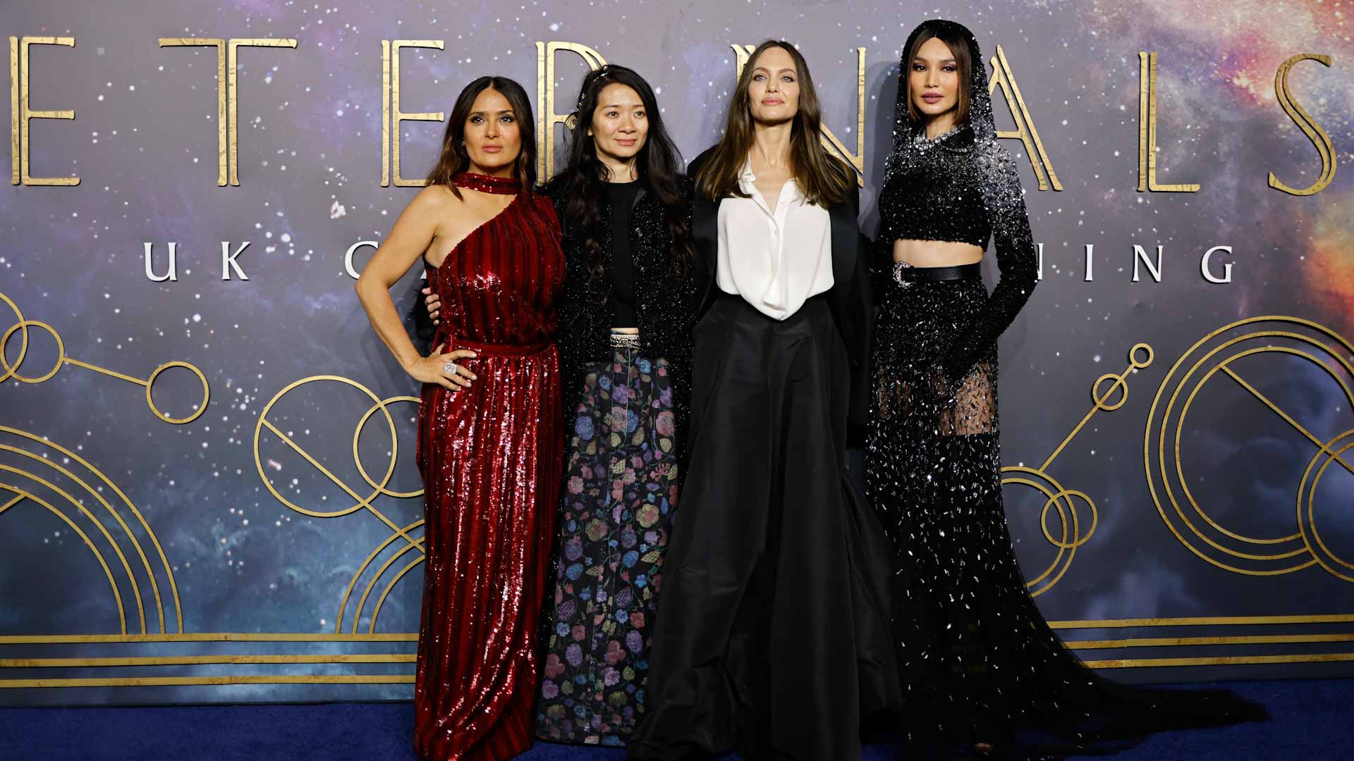 Image for the title: 'Eternals' again tops N.America box office, beating a big dog 