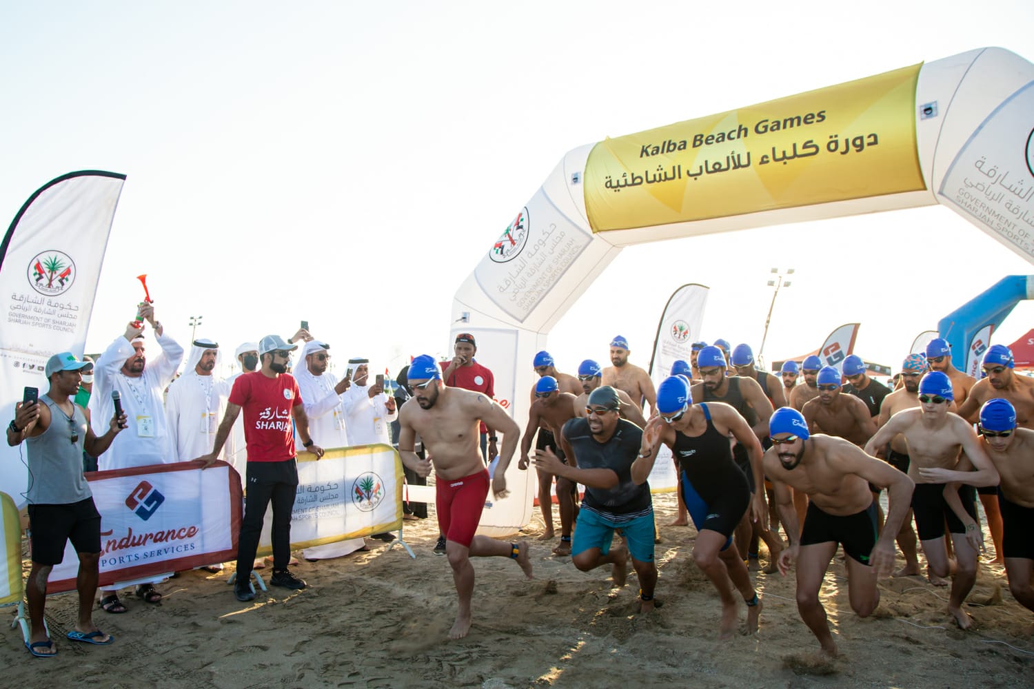 Image for the title: The excitement peaks at the Kalba Beach Games 