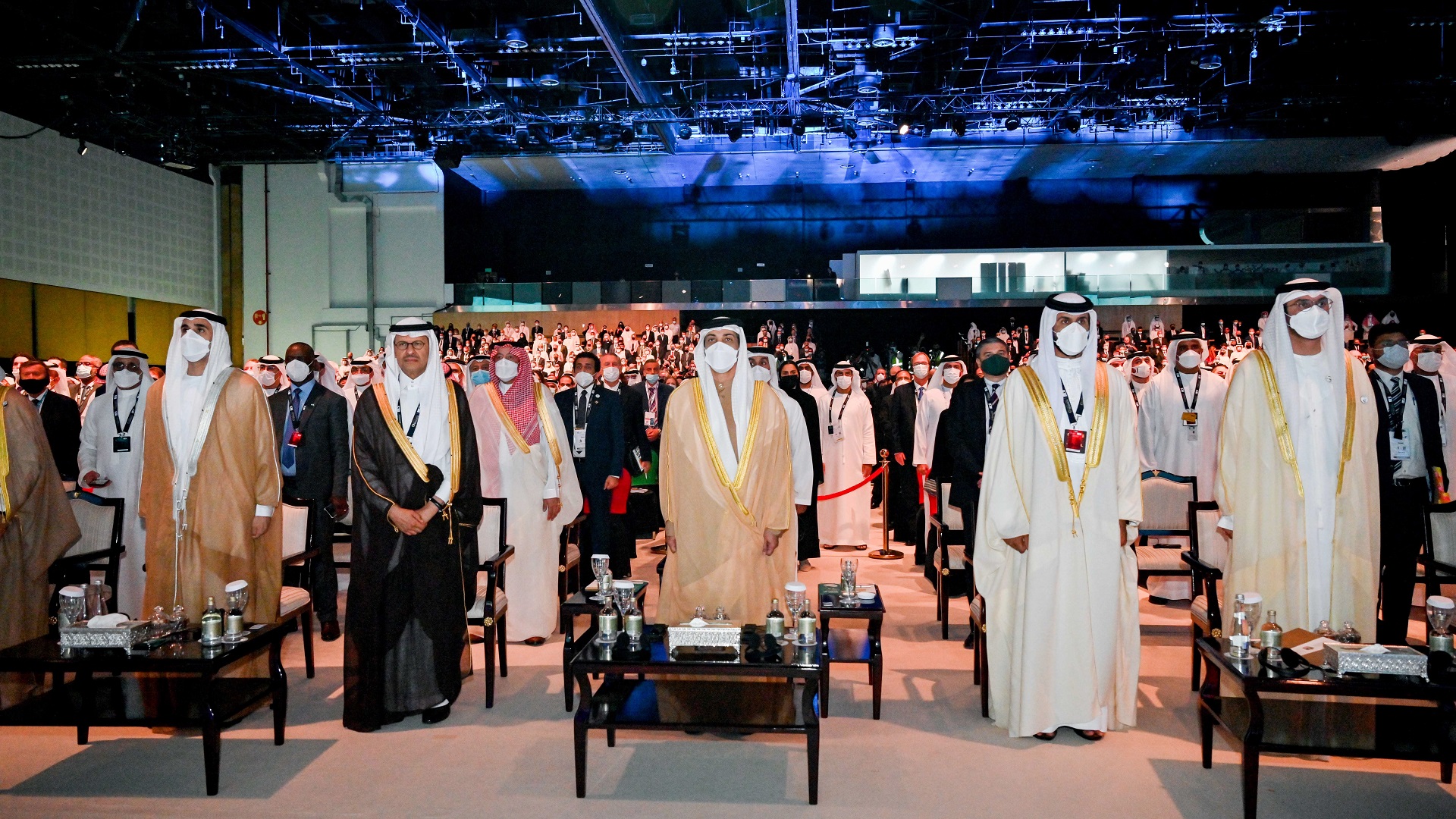 Image for the title: Mansour bin Zayed attends opening of 37th ADIPEC 