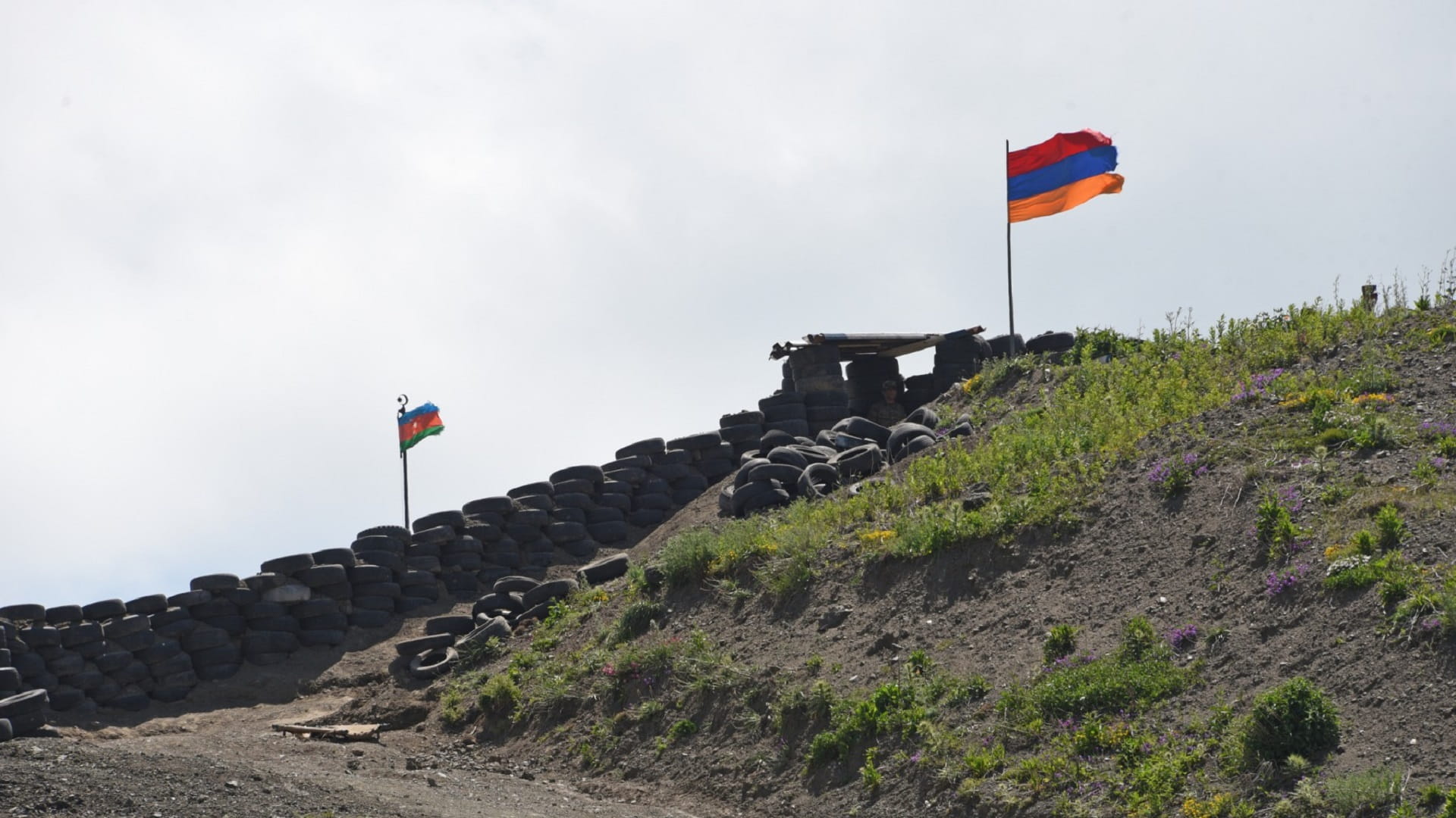 Image for the title: Armenia says 6 of its soldiers killed in clashes with Azerbaijan 