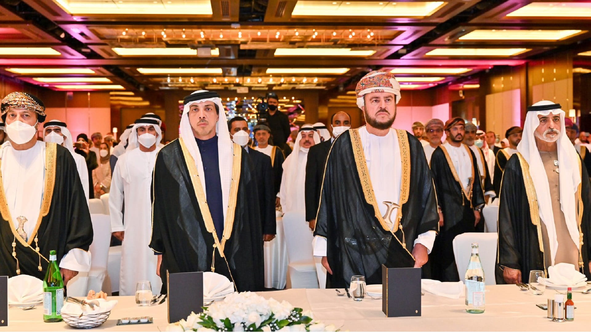 Image for the title: Mansour bin Zayed attends Oman's 51st National Day celebrations